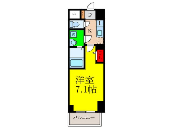 S-RESIDENCE千里丘の物件間取画像